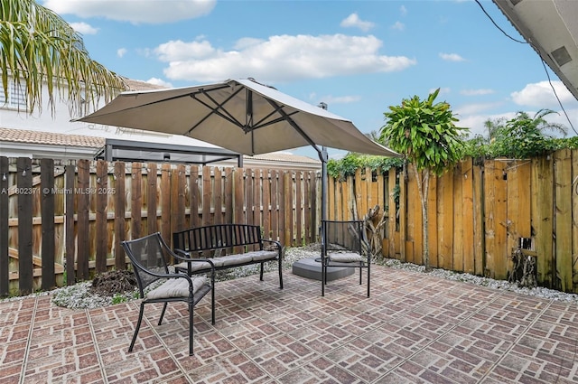 7377 SW 162nd Path, Miami, FL 33193 - view of patio