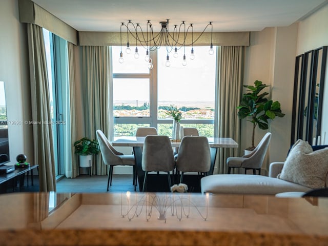 2681 N Flamingo Rd Unit 1206S, Sunrise, FL 33323 - dining room with wood finished floors
