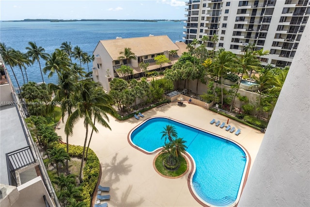 540 Brickell Key Dr Unit 904, Miami, FL 33131 - community pool with a water view