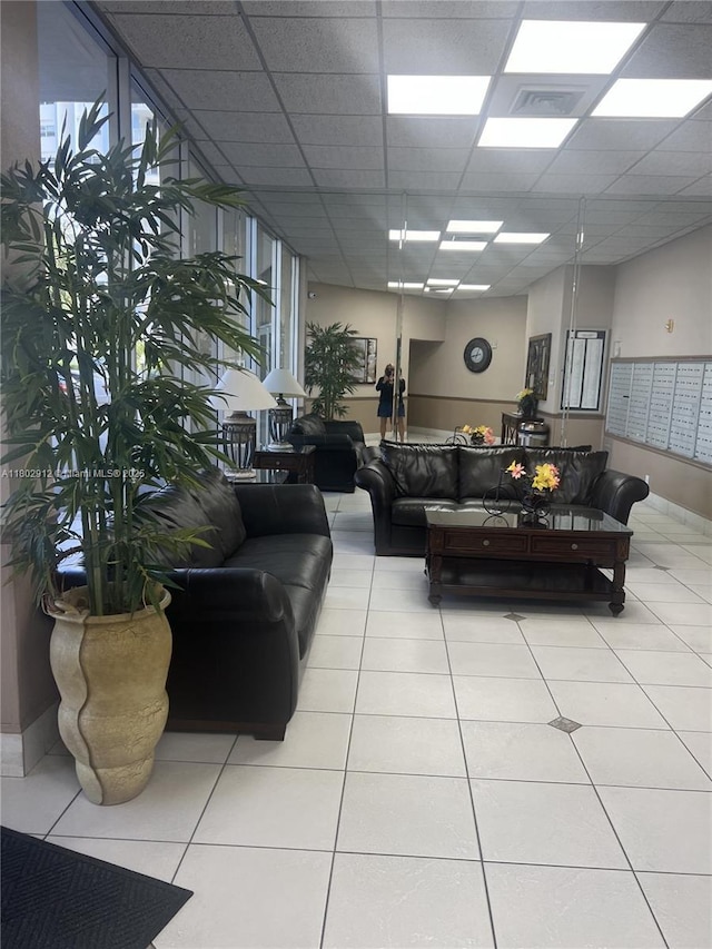 1817 S Ocean Dr Unit 718, Hallandale Beach, FL 33009 - tiled living room with healthy amount of natural light