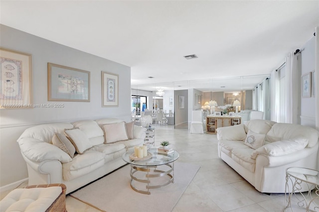 6001 SW 18th St, Plantation, FL 33317 - view of living room