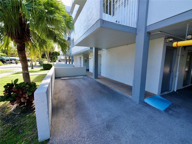 16518 NE 26th Ave Unit 305, North Miami Beach, FL 33160 - exterior space with a parking lot