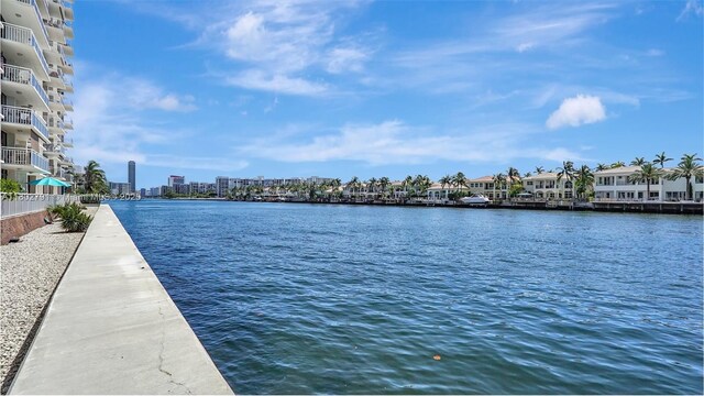 1500 S Ocean Dr Unit 12H, Hollywood, FL 33019 - water view with nearby suburban area