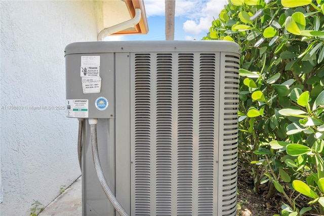 5425 NW 86th Ter, Coral Springs, FL 33067 - exterior view of cooling unit and stucco siding
