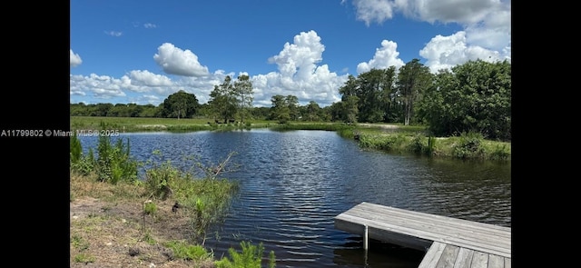 260 Taft Blvd, Clewiston, FL 33440 - dock area with a water view