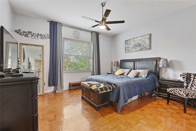 19106 Cormorant Cove Pl, Tampa, FL 33647 - bedroom featuring ceiling fan and baseboards