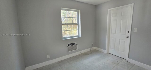 2414 Johnson St, Hollywood, FL 33020 - unfurnished room featuring baseboards and heating unit