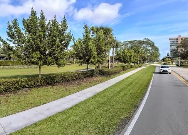 4330 Hillcrest Dr Unit 505, Hollywood, FL 33021 - view of asphalt street featuring sidewalks