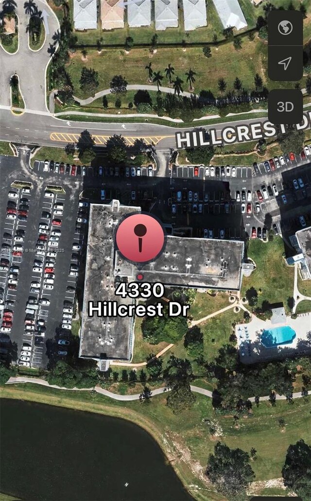 4330 Hillcrest Dr Unit 505, Hollywood, FL 33021 - aerial overview of property's location