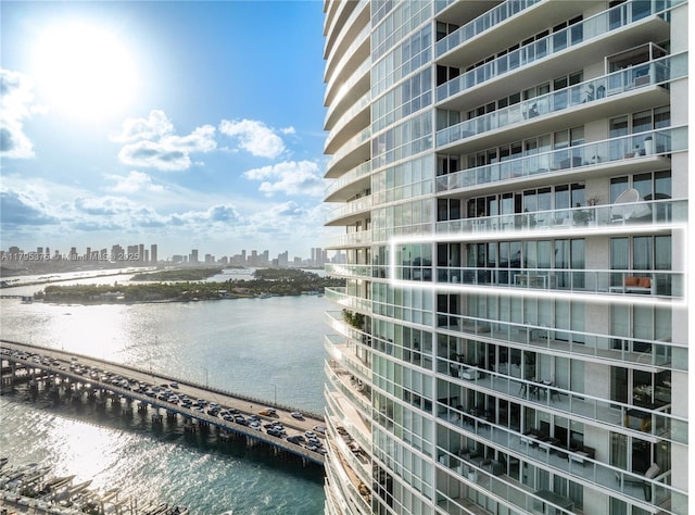 450 Alton Rd Unit 2303, Miami Beach, FL 33139 - water view featuring a view of skyline
