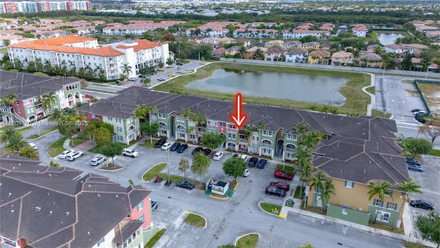 bird's eye view of a large body of water