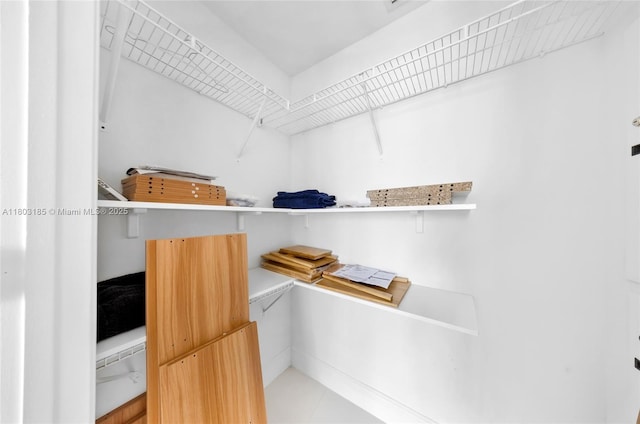 1750 N Bayshore Dr Unit 3308, Miami, FL 33132 - walk in closet featuring light tile patterned flooring
