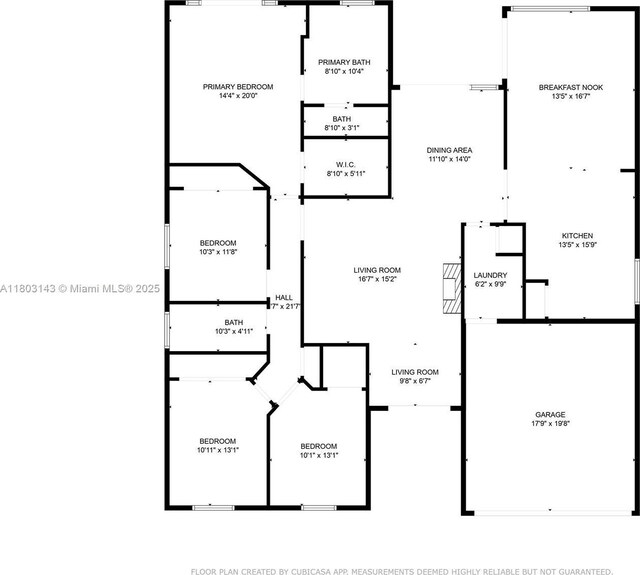 9072 NW 145th St, Miami Lakes, FL 33018 - floor plan / room layout