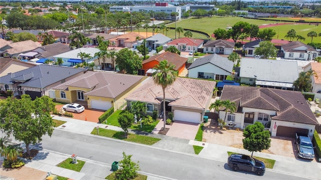 9072 NW 145th St, Miami Lakes, FL 33018 - aerial perspective of suburban area
