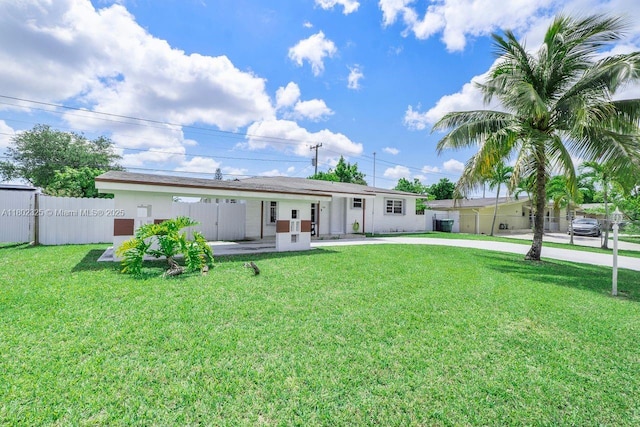17331 SW 119th Ave, Miami, FL 33177 - rear view of property with concrete driveway