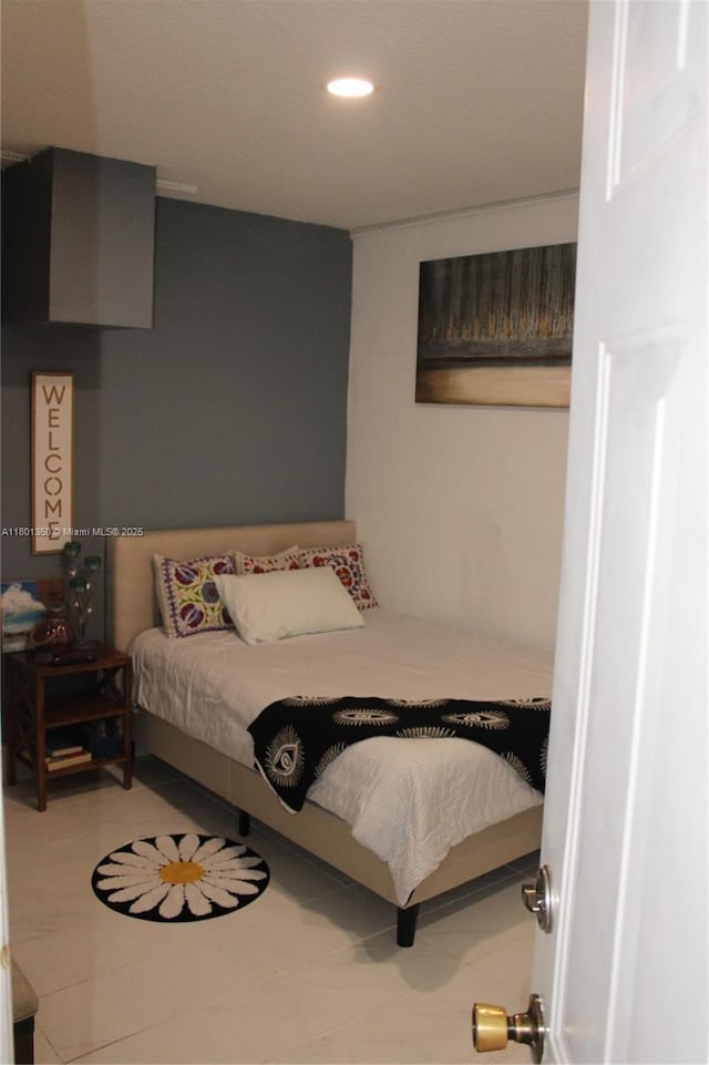6014 SW 162nd Pl, Miami, FL 33193 - bedroom with recessed lighting and tile patterned flooring