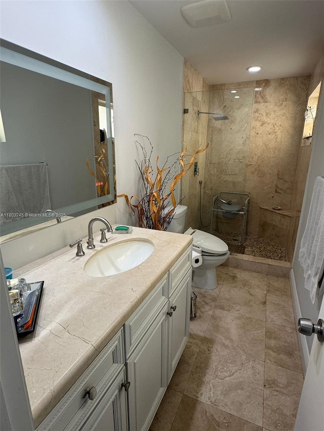 111 SW 24th Ave, Miami, FL 33135 - full bath with toilet, vanity, and tiled shower