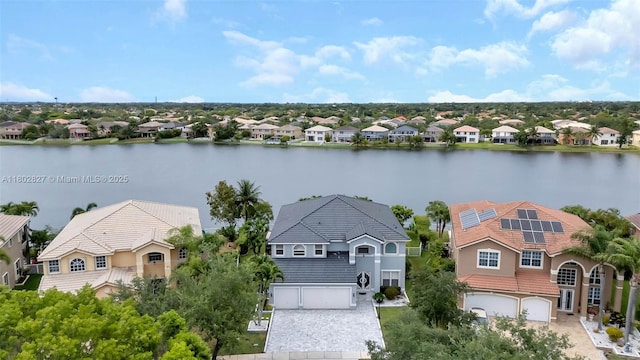 15331 SW 20th St, Miramar, FL 33027 - aerial view of residential area featuring a large body of water