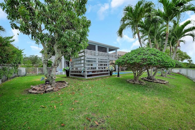 15331 SW 20th St, Miramar, FL 33027 - view of yard