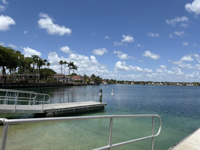 14737 SW 132nd Ct, Miami, FL 33186 - dock area featuring a water view