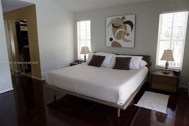 1132 Cedar Falls Dr, Weston, FL 33327 - bedroom with wood finished floors and baseboards