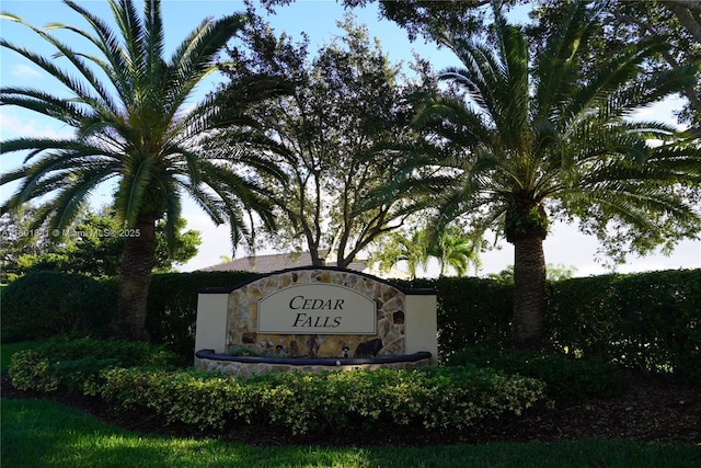 1132 Cedar Falls Dr, Weston, FL 33327 - view of community / neighborhood sign