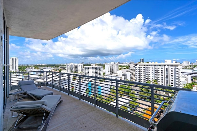 1445 16th St Unit Ph-4, Miami Beach, FL 33139 - balcony featuring a city view