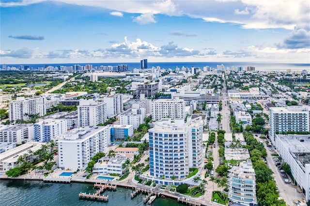 1445 16th St Unit Ph-4, Miami Beach, FL 33139 - view of urban area with a large body of water