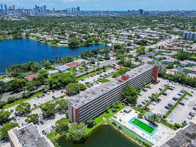 1780 NE 191st St Unit 501-2, Miami, FL 33179 - bird's eye view of a view of skyline and a large body of water