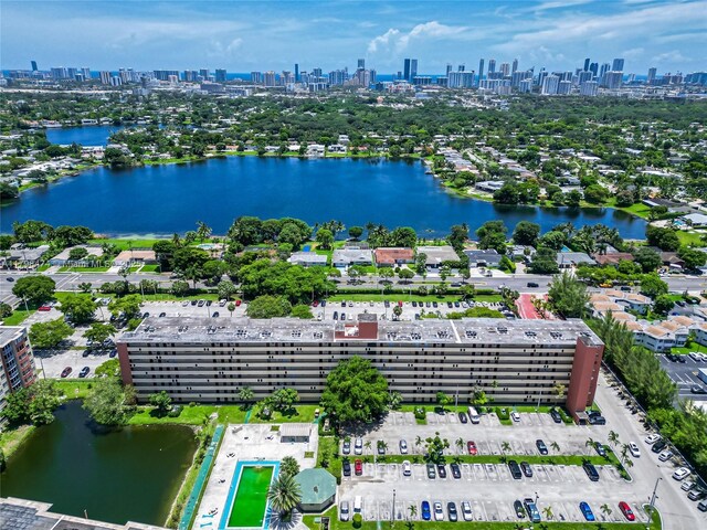 1780 NE 191st St Unit 501-2, Miami, FL 33179 - aerial view of a skyline view and a large body of water