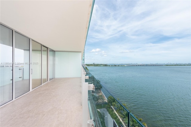 700 NE 26th Ter Unit 903, Miami, FL 33137 - balcony with a water view