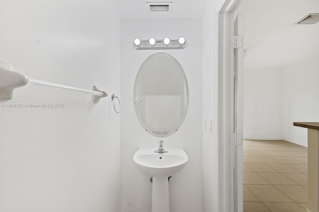 9153 SW 227th St Unit 3, Cutler Bay, FL 33190 - bathroom with tile patterned floors