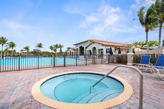 9153 SW 227th St Unit 3, Cutler Bay, FL 33190 - community pool with a patio