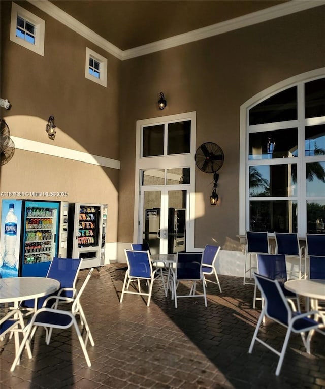 9153 SW 227th St Unit 3, Cutler Bay, FL 33190 - view of patio / terrace with french doors