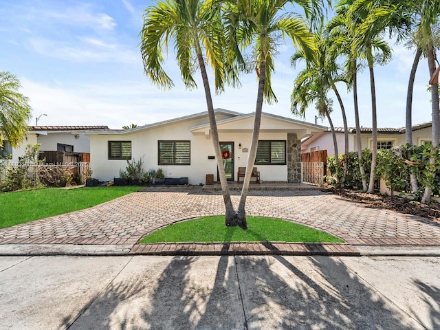 2720 SW 76th Ave, Miami, FL 33155 - single story home featuring stucco siding, driveway, and stone siding