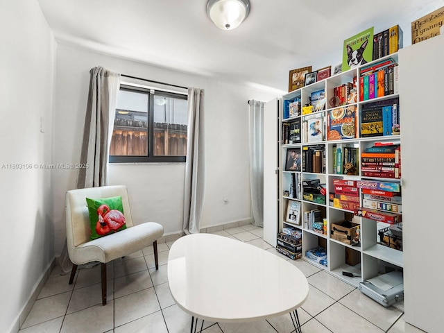 2720 SW 76th Ave, Miami, FL 33155 - sitting room featuring baseboards and tile patterned floors