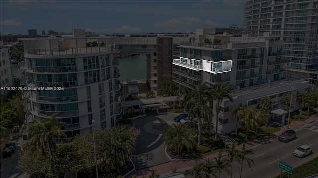 6620 Indian Creek Dr Unit 619, Miami Beach, FL 33141 - view of apartment building / complex with a city view