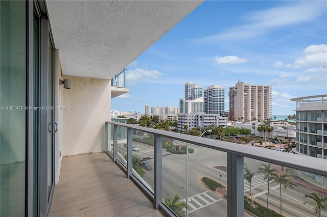 6620 Indian Creek Dr Unit 619, Miami Beach, FL 33141 - balcony featuring a view of city