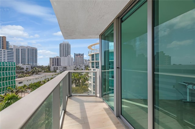 6620 Indian Creek Dr Unit 619, Miami Beach, FL 33141 - balcony with a city view