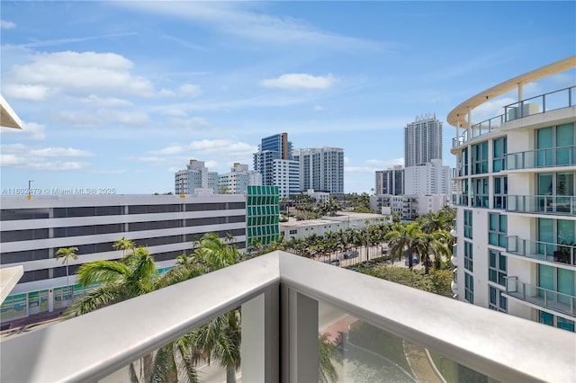 6620 Indian Creek Dr Unit 619, Miami Beach, FL 33141 - balcony with a view of city
