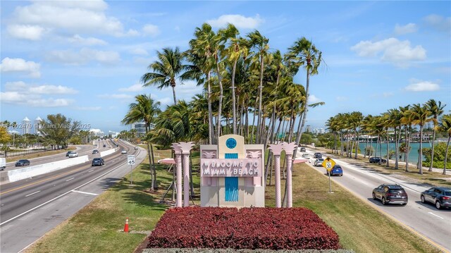6620 Indian Creek Dr Unit 619, Miami Beach, FL 33141 - view of asphalt street with sidewalks