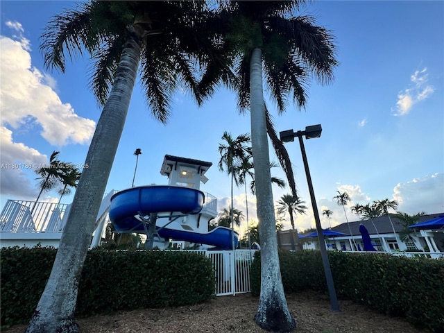 1192 Chinaberry Dr, Weston, FL 33327 - exterior space with fence