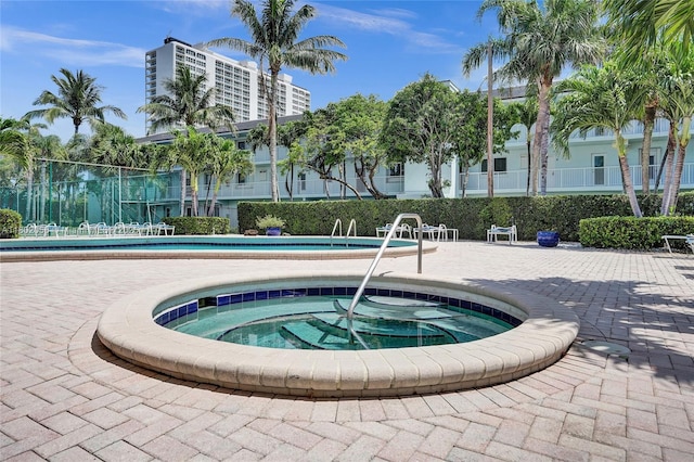 2679 S Ocean Blvd Unit 2B, Boca Raton, FL 33432 - community pool with fence and a patio