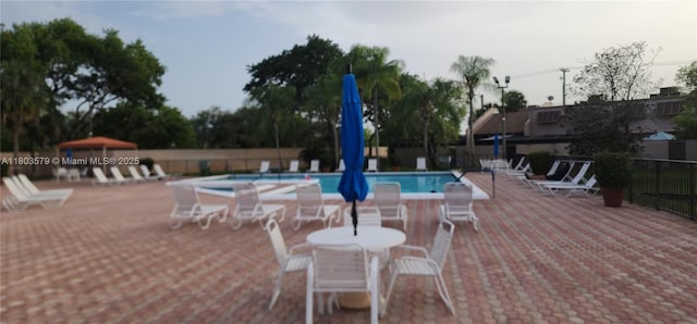 12305 NW 11th Ct, Pembroke Pines, FL 33026 - community pool featuring a patio