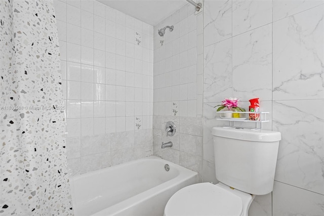 5530 W 26th Ct Unit 209, Hialeah, FL 33016 - bathroom with toilet, tile walls, and  shower combination