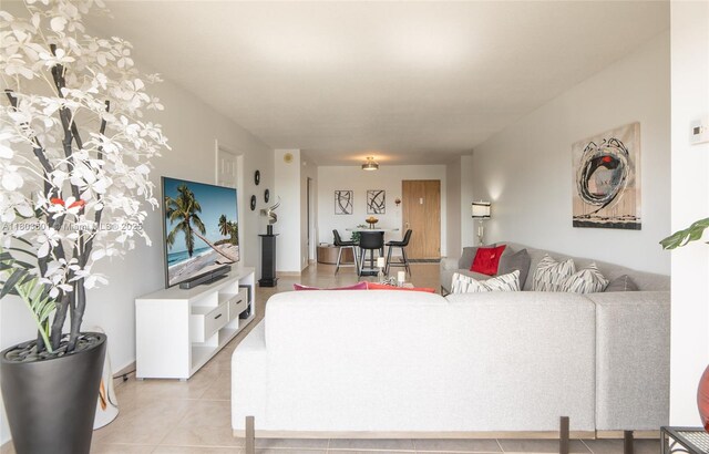 1625 SE 10th Ave Unit 607, Fort Lauderdale, FL 33316 - living room with light tile patterned floors