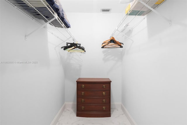 1897 SW 20th Cir, Boynton Beach, FL 33426 - spacious closet featuring light marble finish flooring