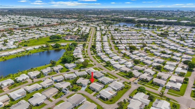 1897 SW 20th Cir, Boynton Beach, FL 33426 - aerial overview of property's location with a large body of water and nearby suburban area