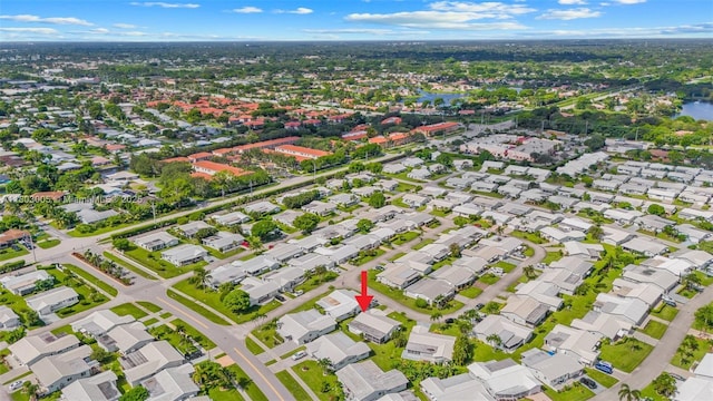1897 SW 20th Cir, Boynton Beach, FL 33426 - aerial view of property and surrounding area featuring nearby suburban area