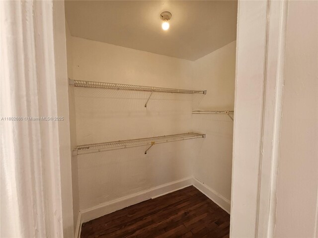 900 16th St Unit 207, Miami Beach, FL 33139 - spacious closet featuring dark wood-type flooring